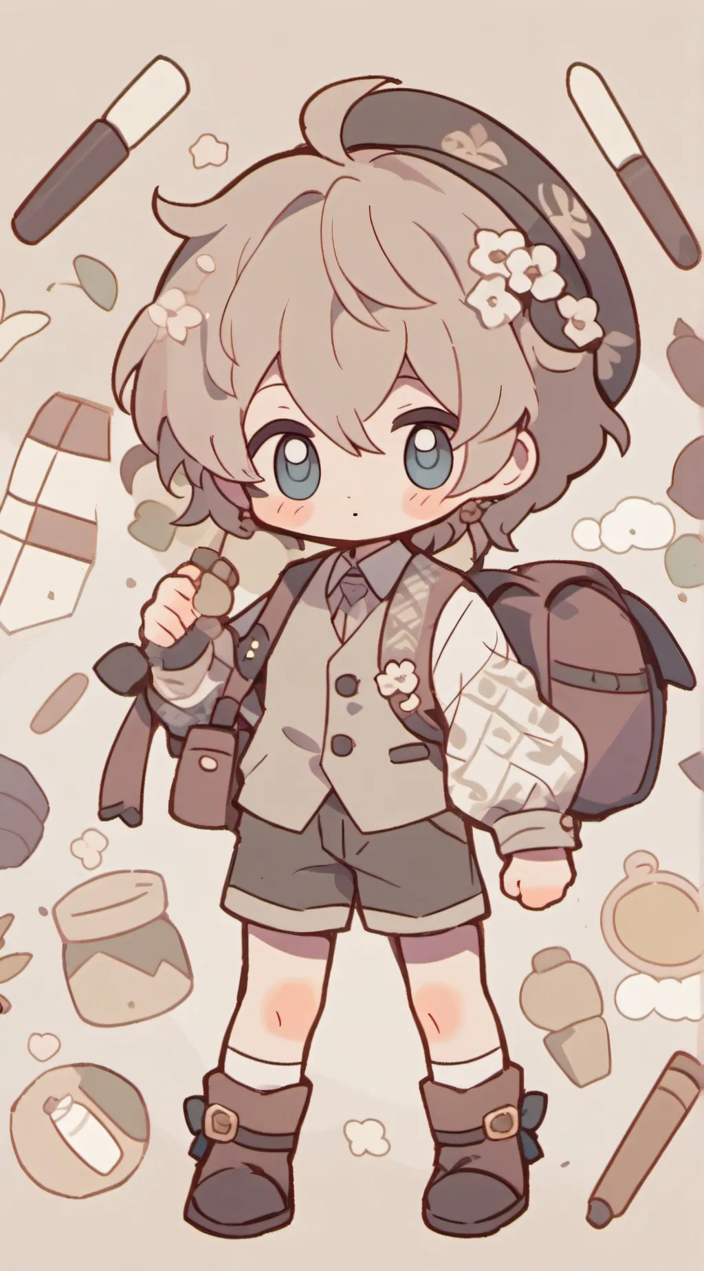 ai character: Luke  background