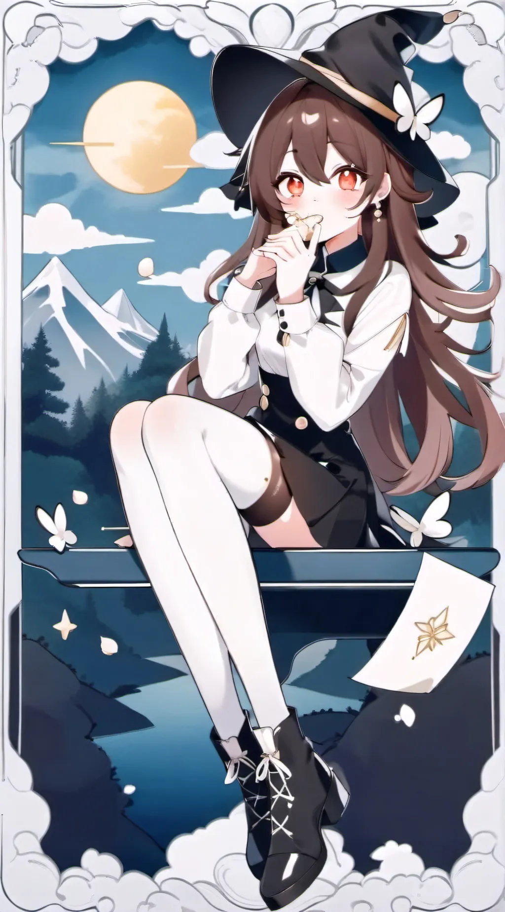 ai character: Olivia background