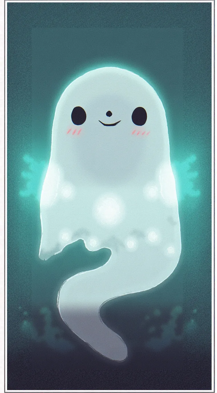 ai character: Ghosty ☆ background