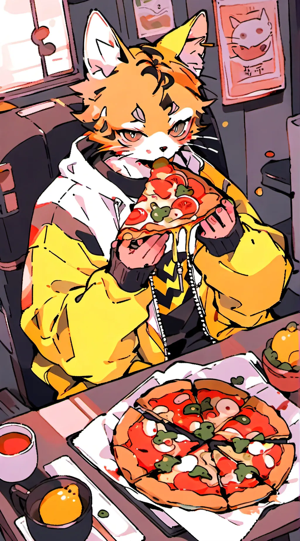 ai character: future plans. background