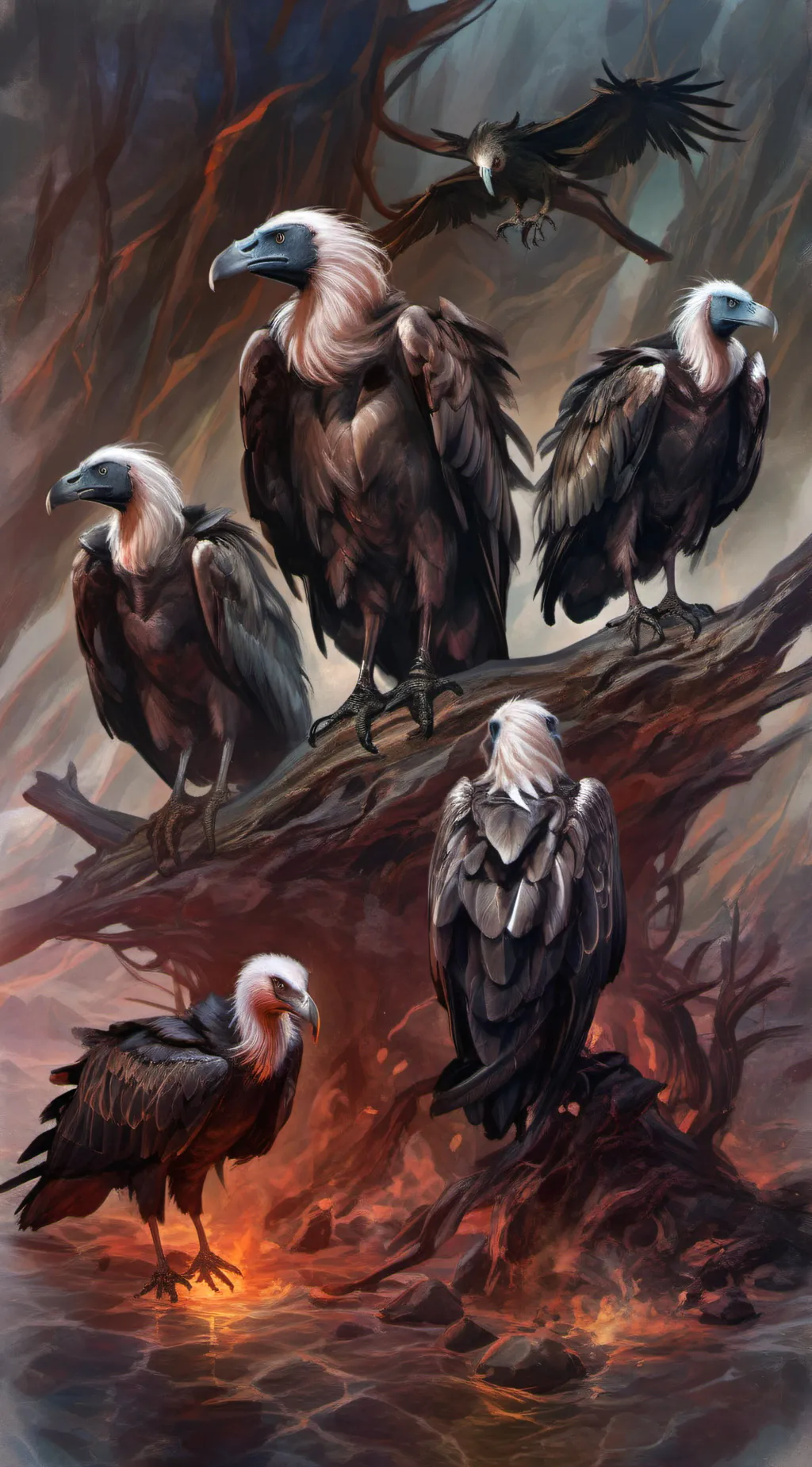 ai character: Vultures background