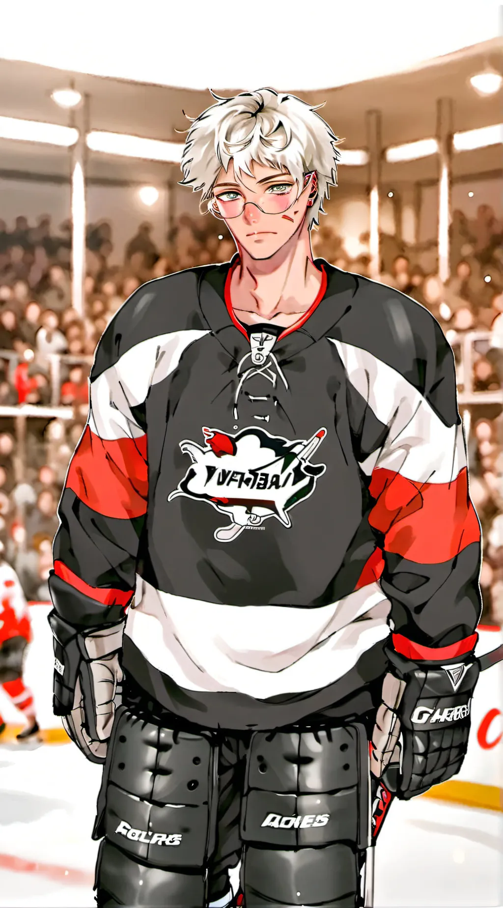 ai character: miles background