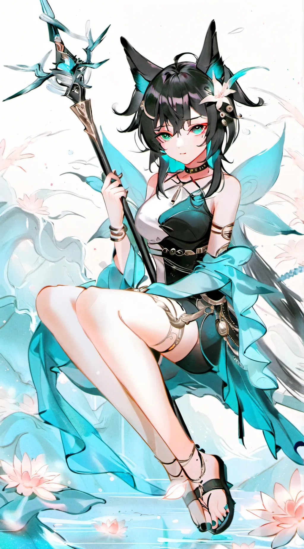 ai character: Mimi Roselady  background