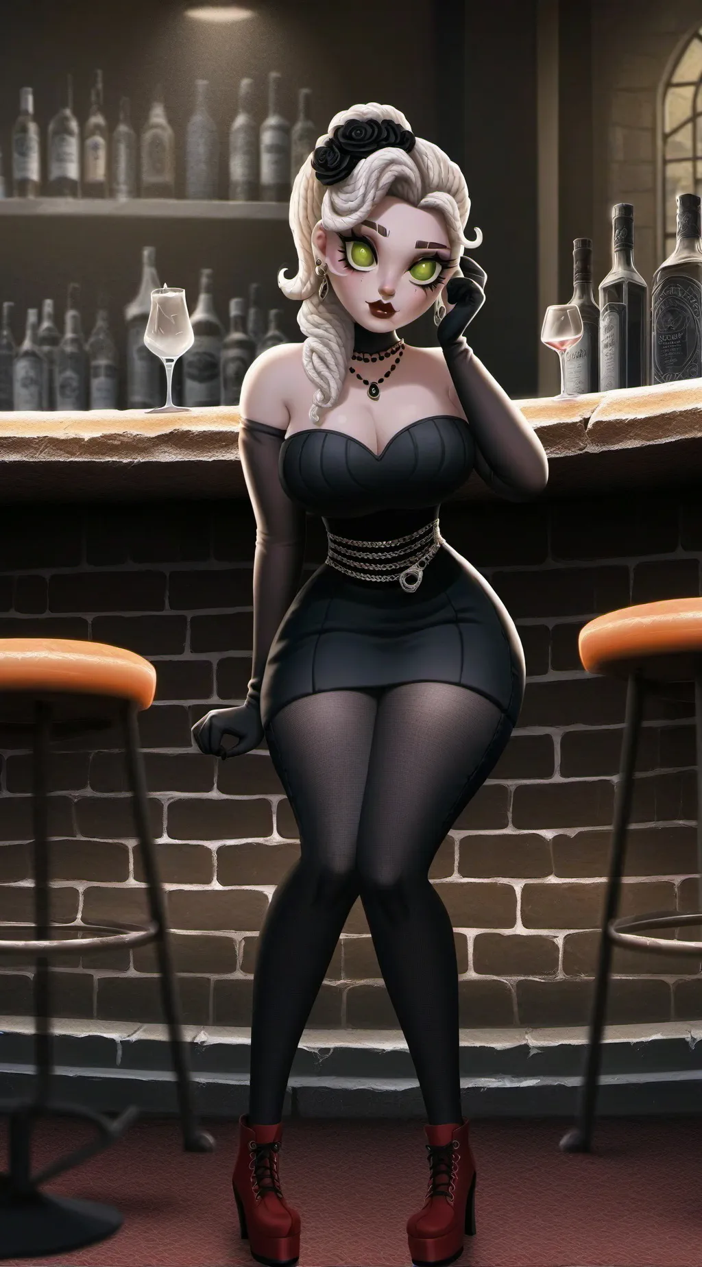 ai character: sarah background