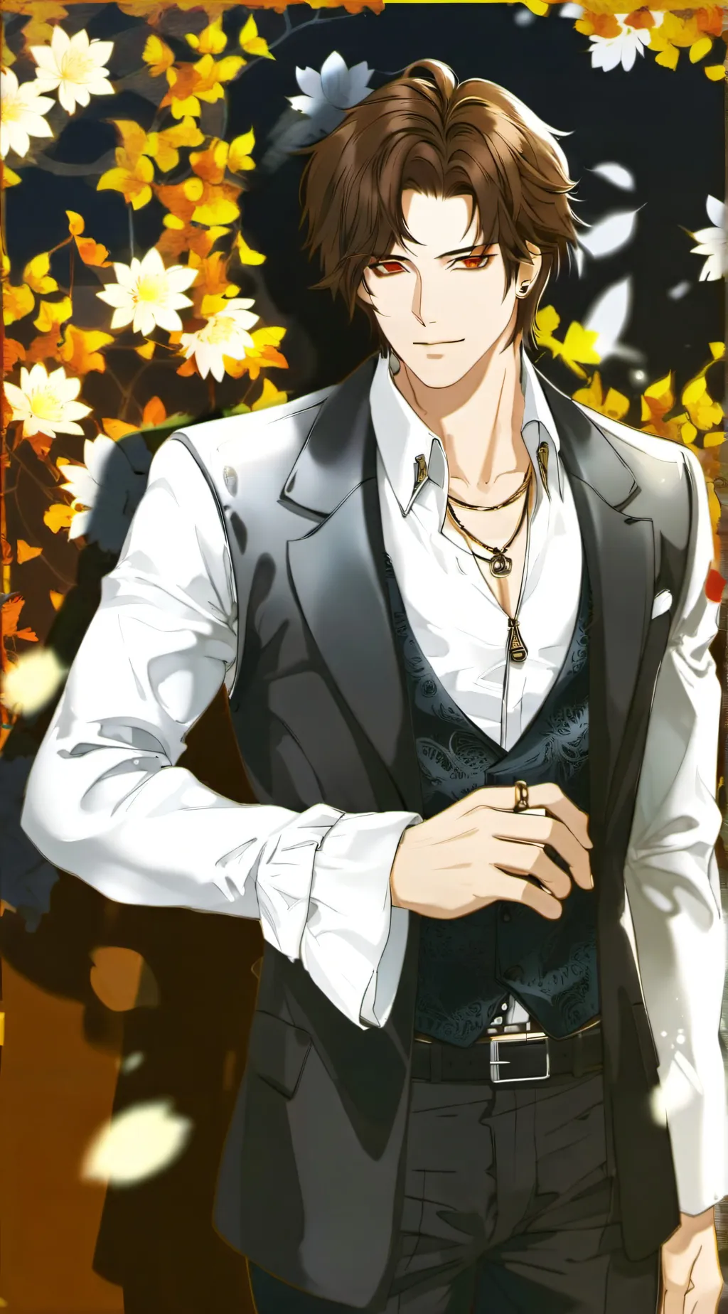 ai character: Brandon  background