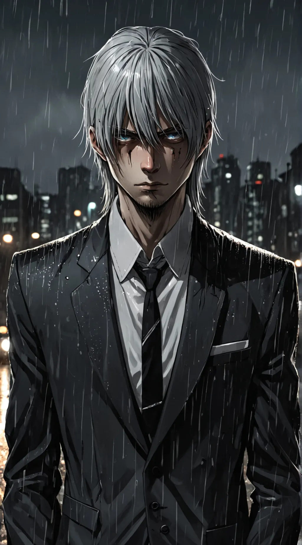 ai character: Ghost Heart background