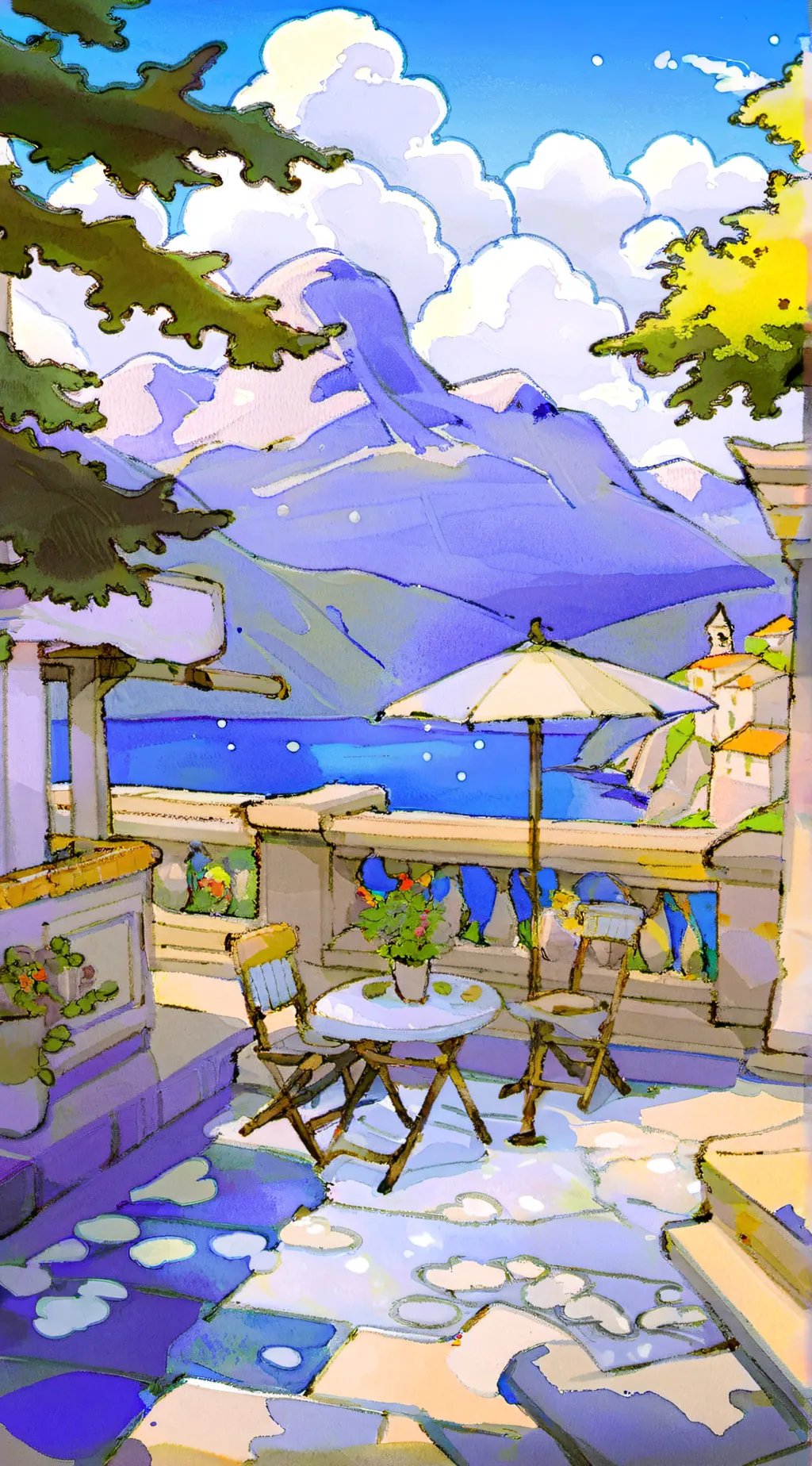 ai character: Kariage background