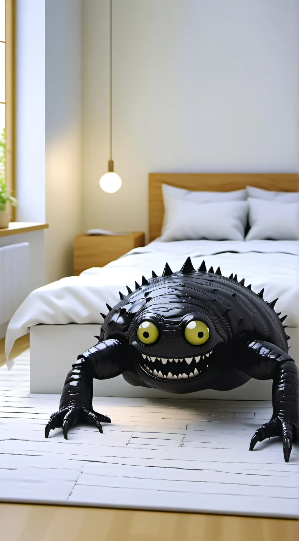 ai character: 🛌👹MONSTER👹🛌 background