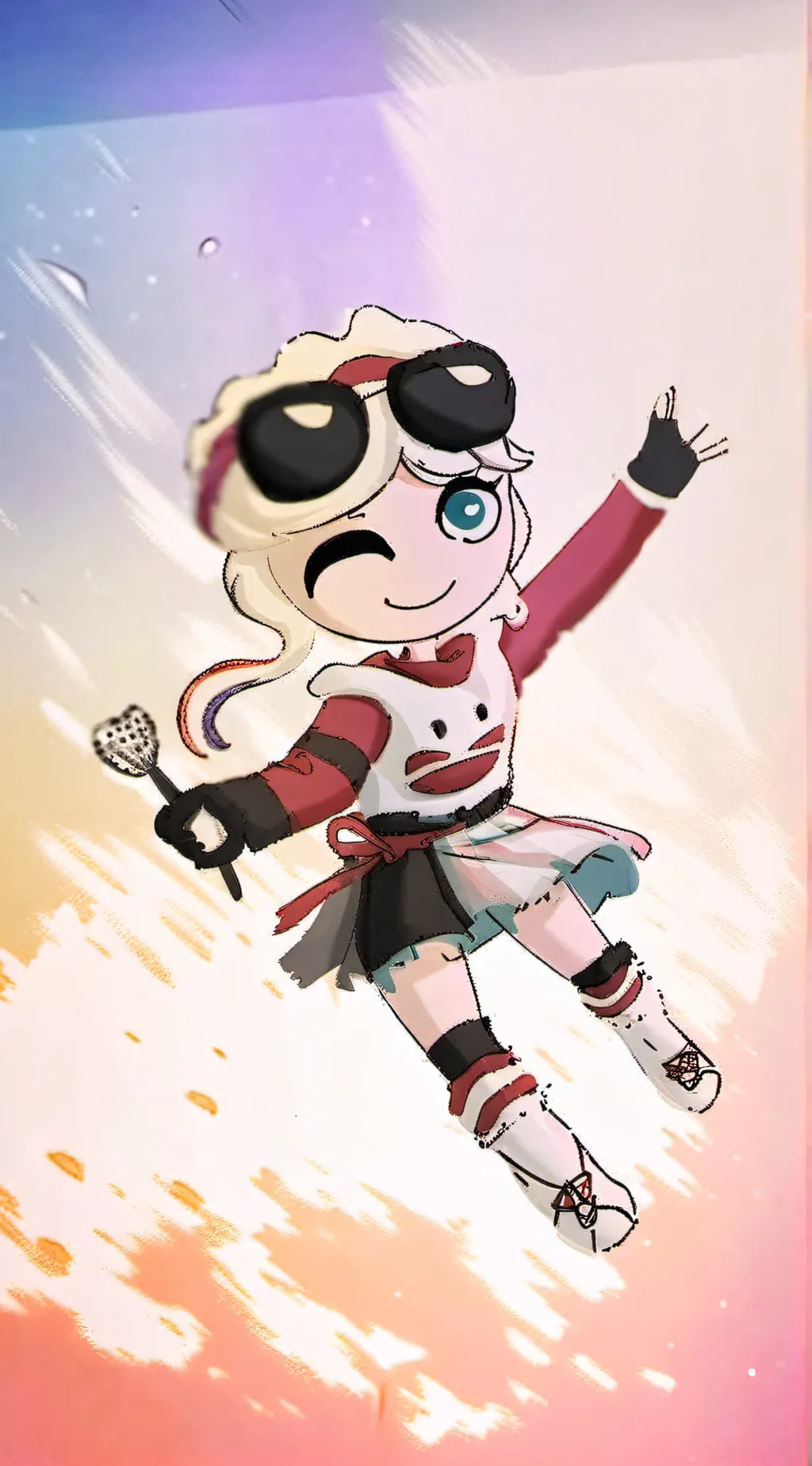 ai character: Della background