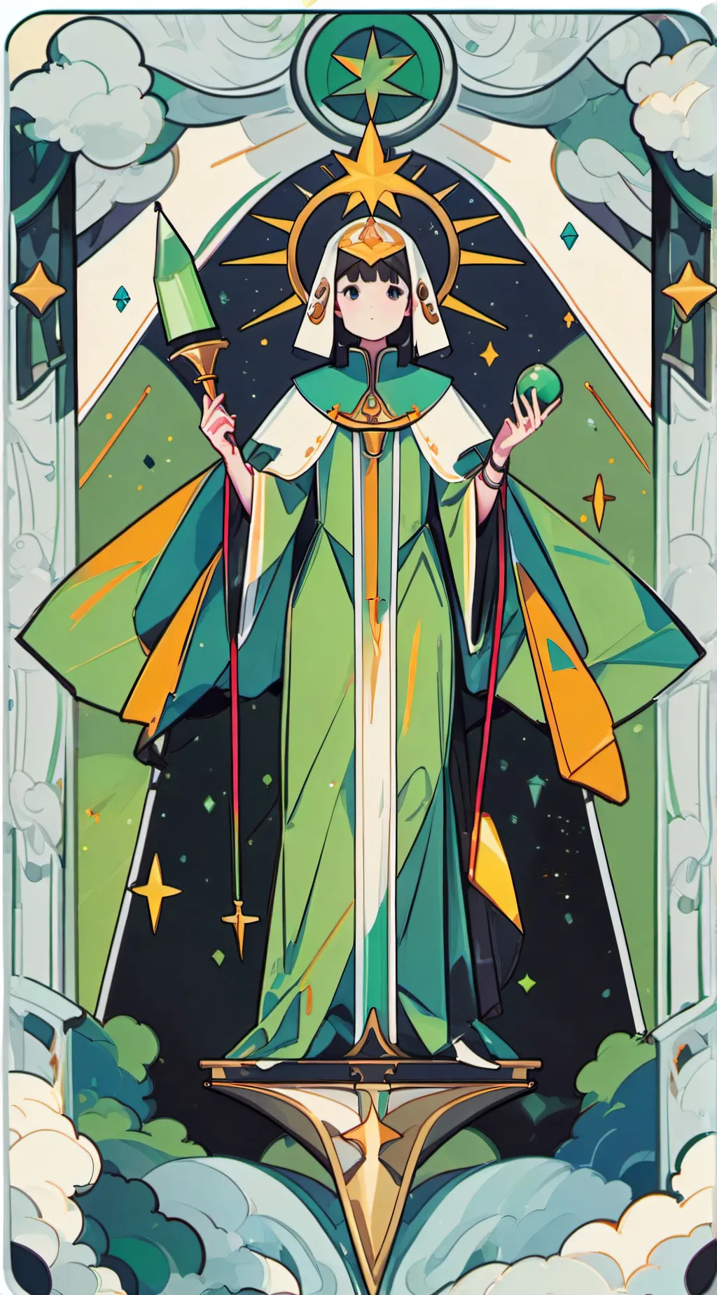 ai character: evil new student background