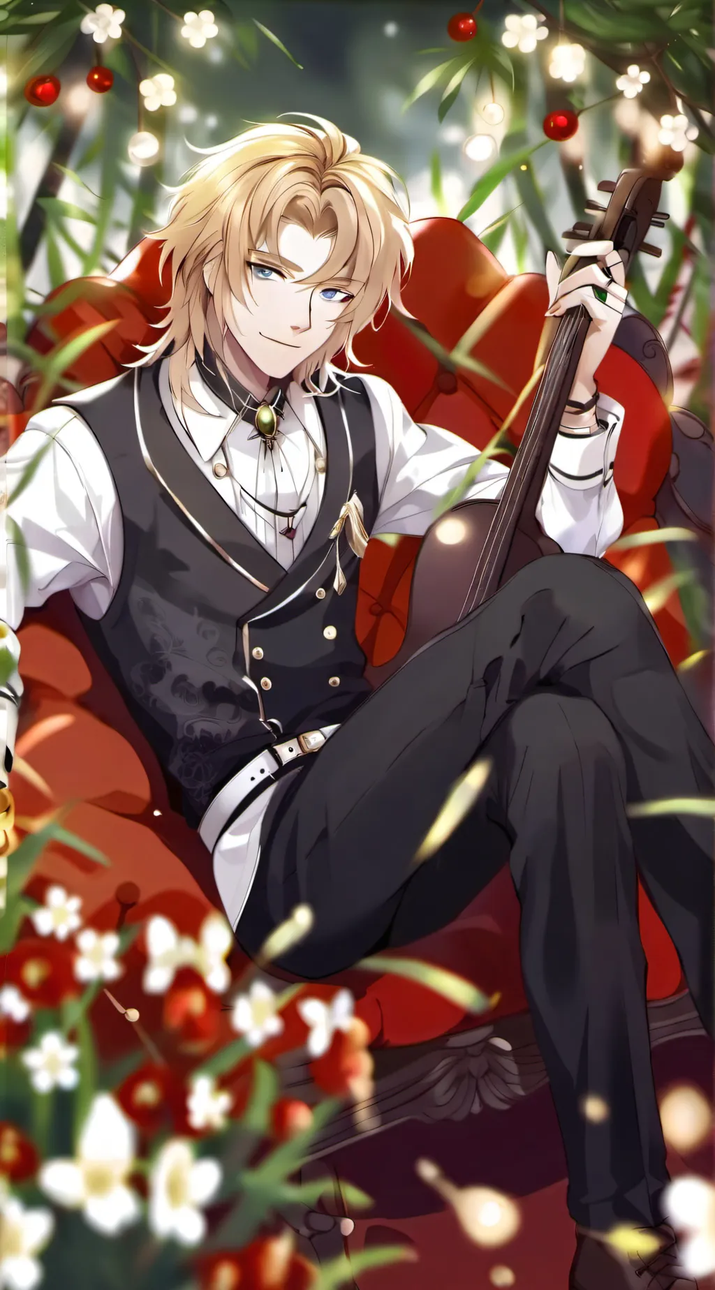 ai character: Lucifer background