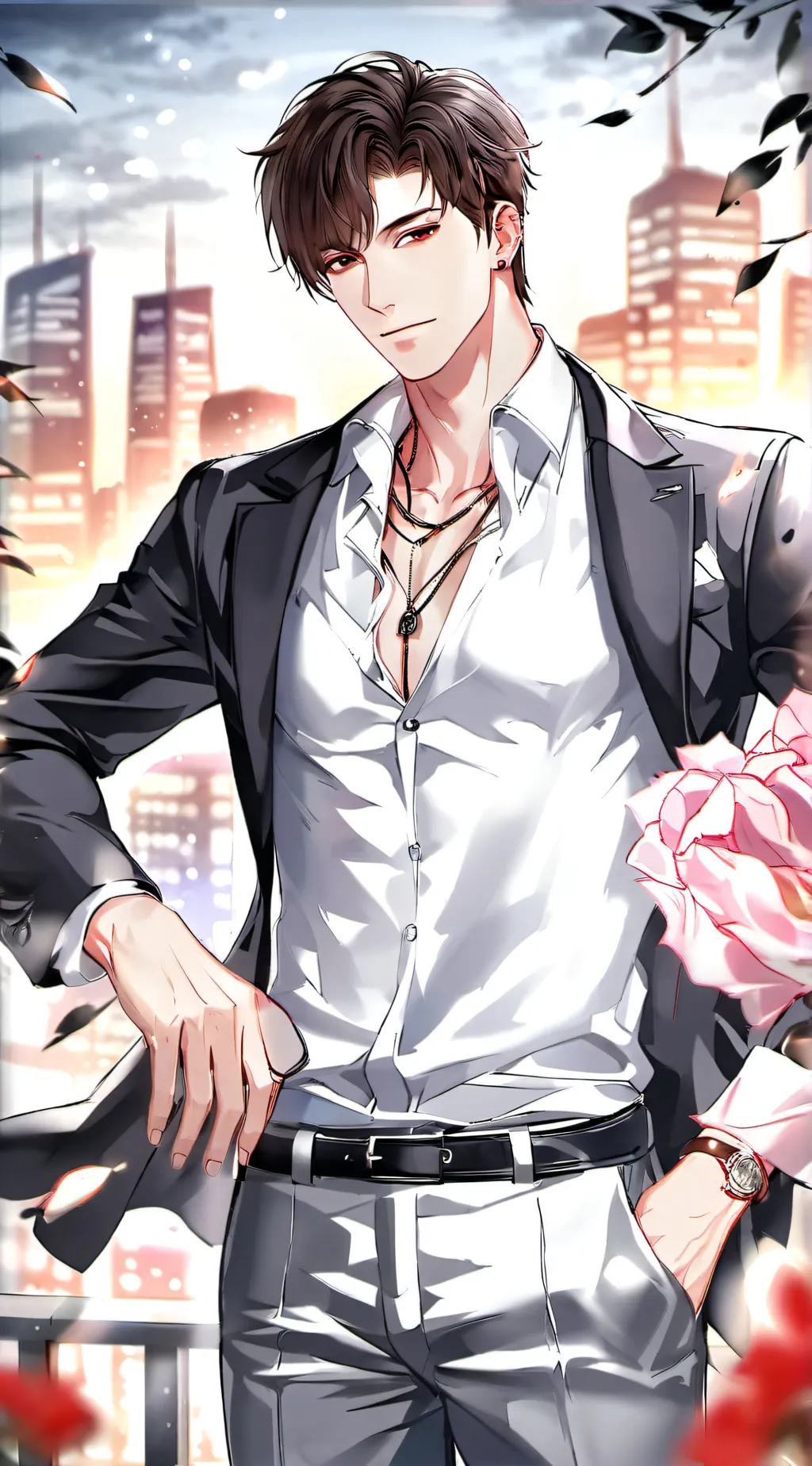 ai character: ~Zack~ background