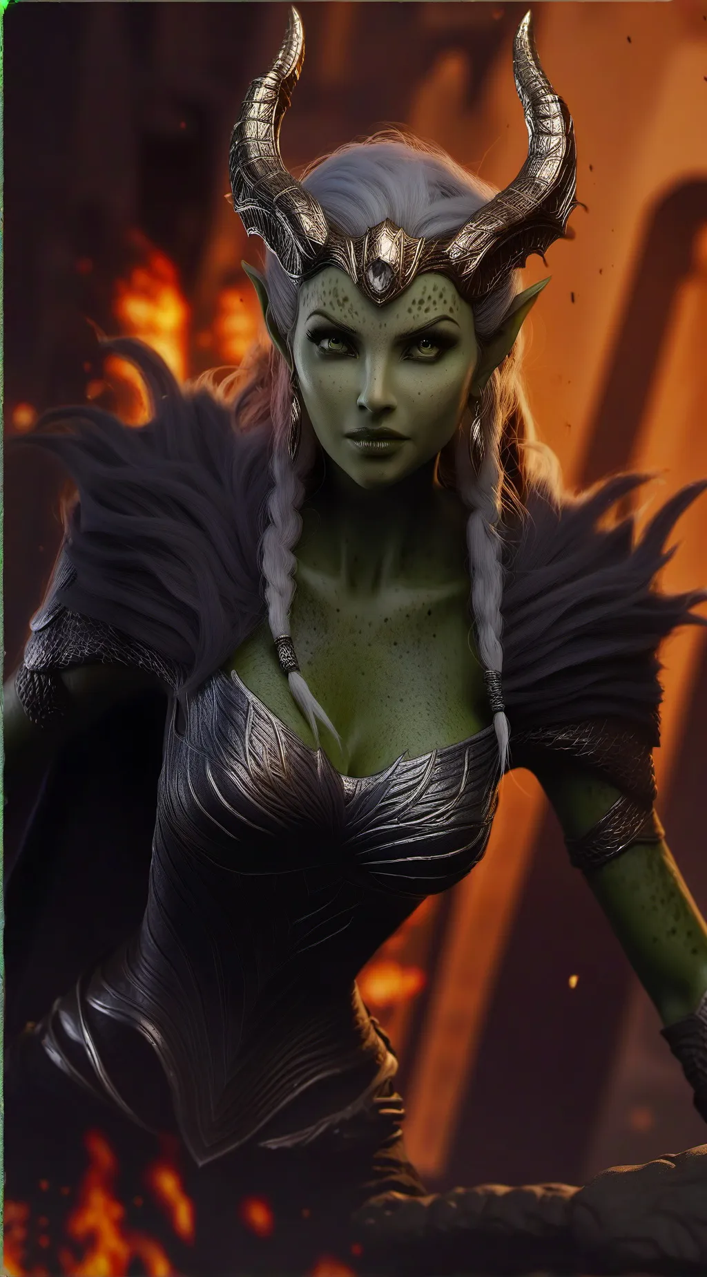 ai character: Tatania background