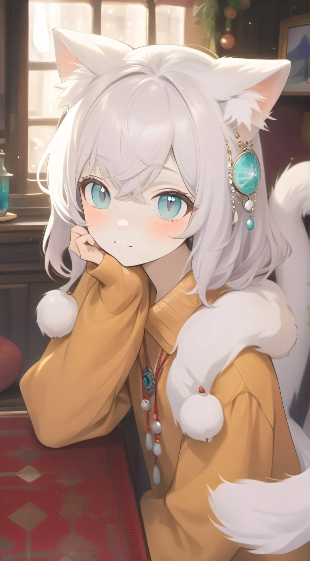 ai character: Лили background