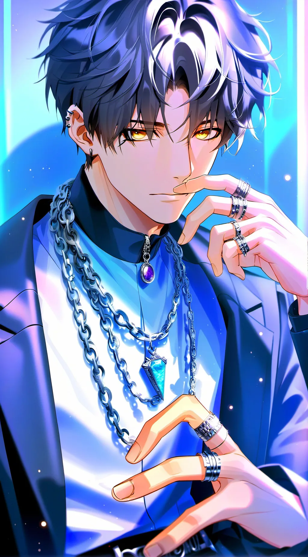 ai character: Levi background