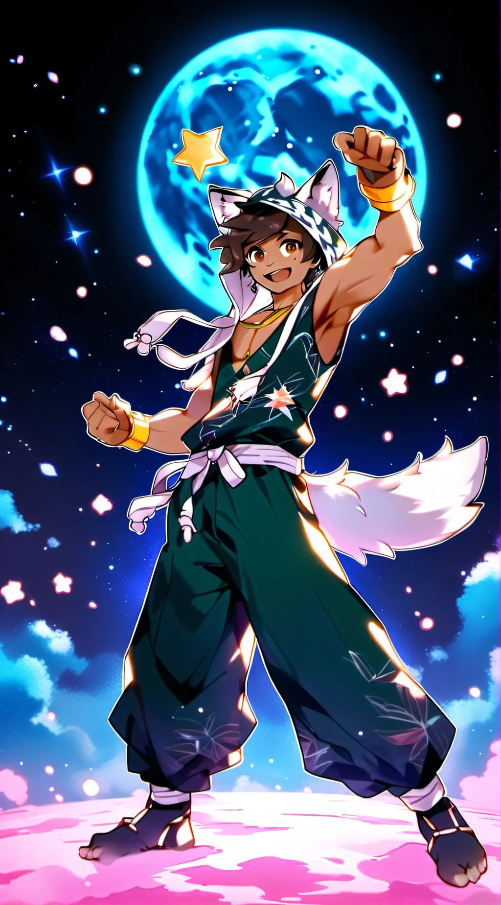 ai character: Kauai! background