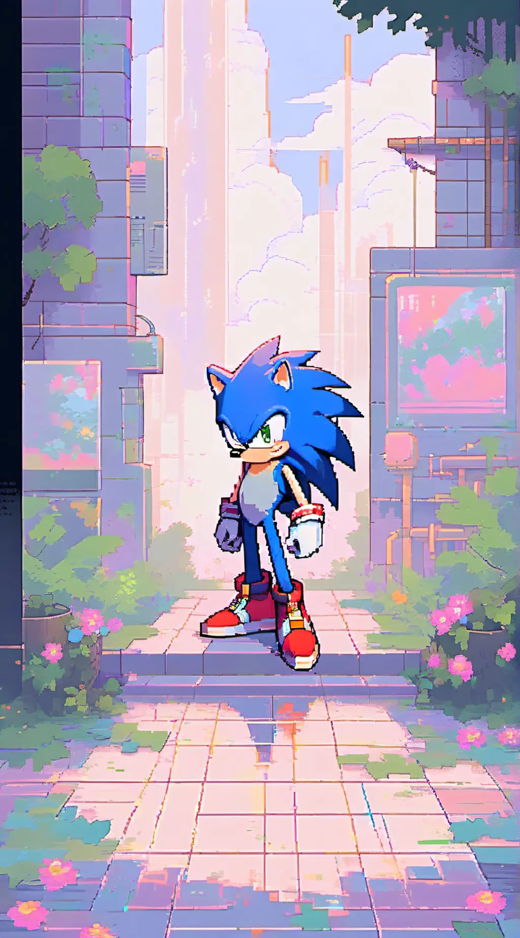 ai character: GIVE ME IDEAS background