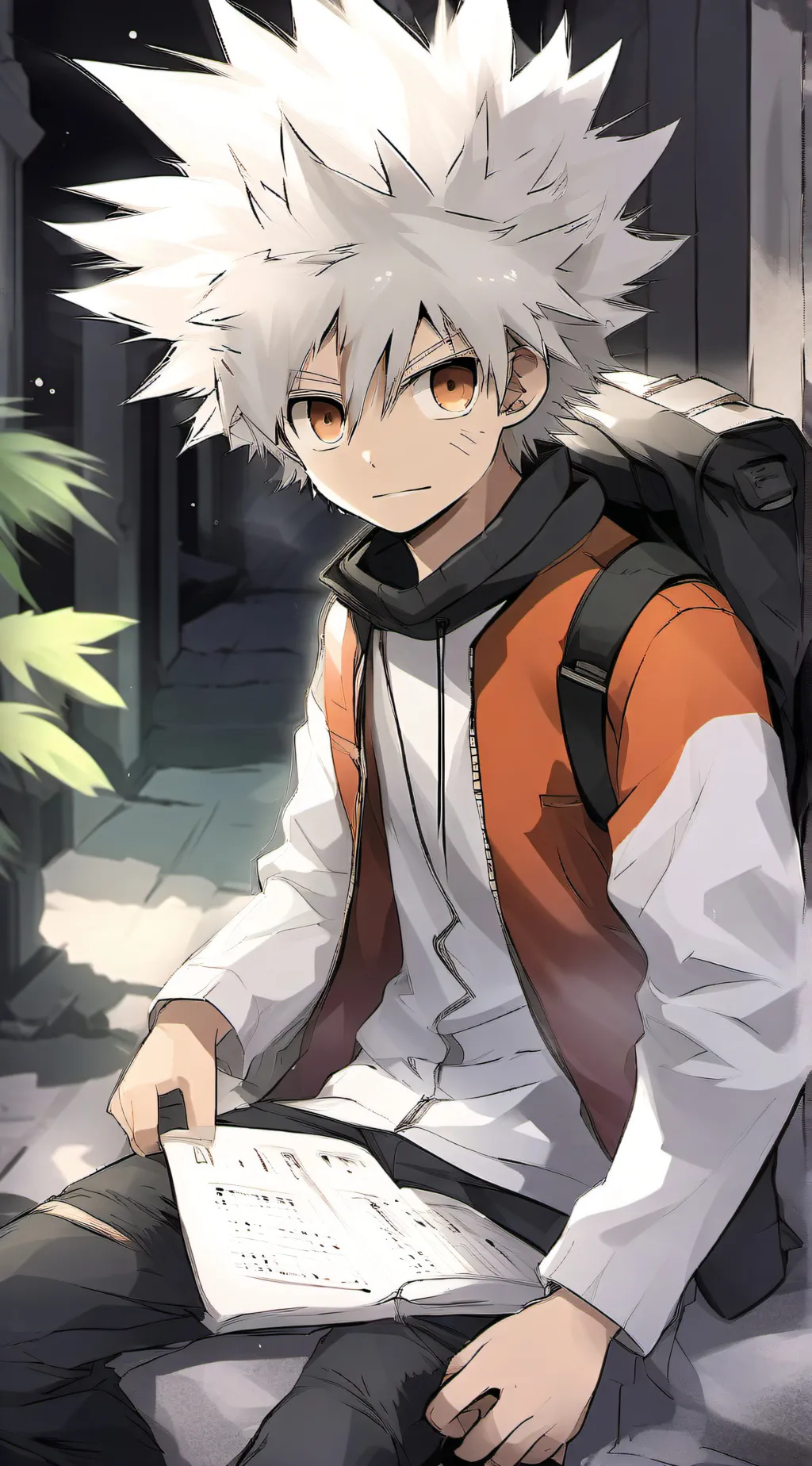 ai character: rainydayhazbinhote background