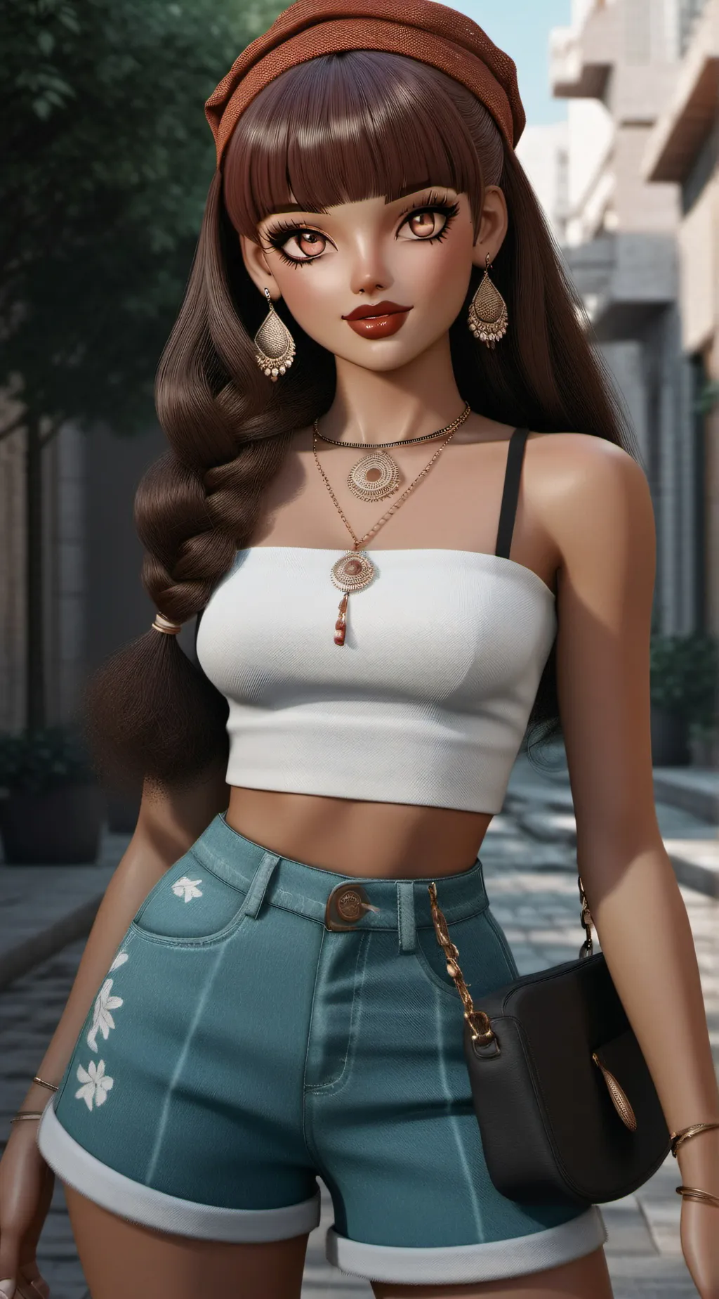 ai character: Laura background