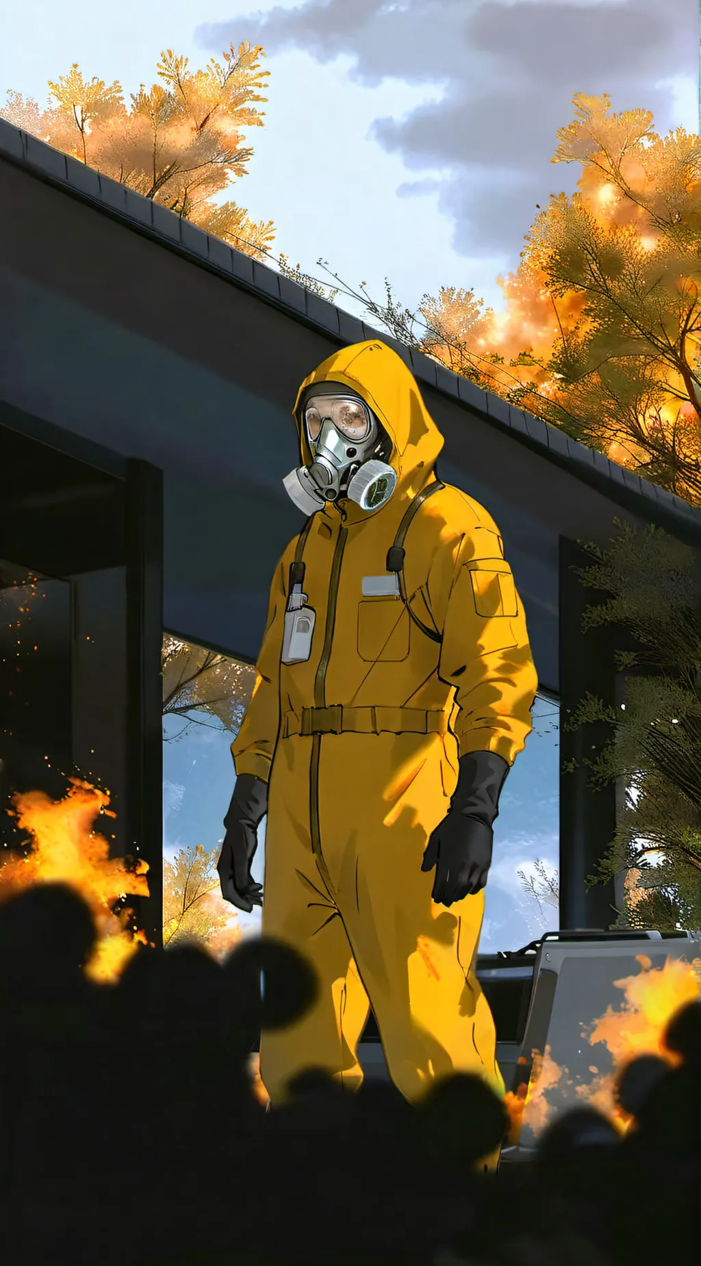 ai character: Wanderer  background