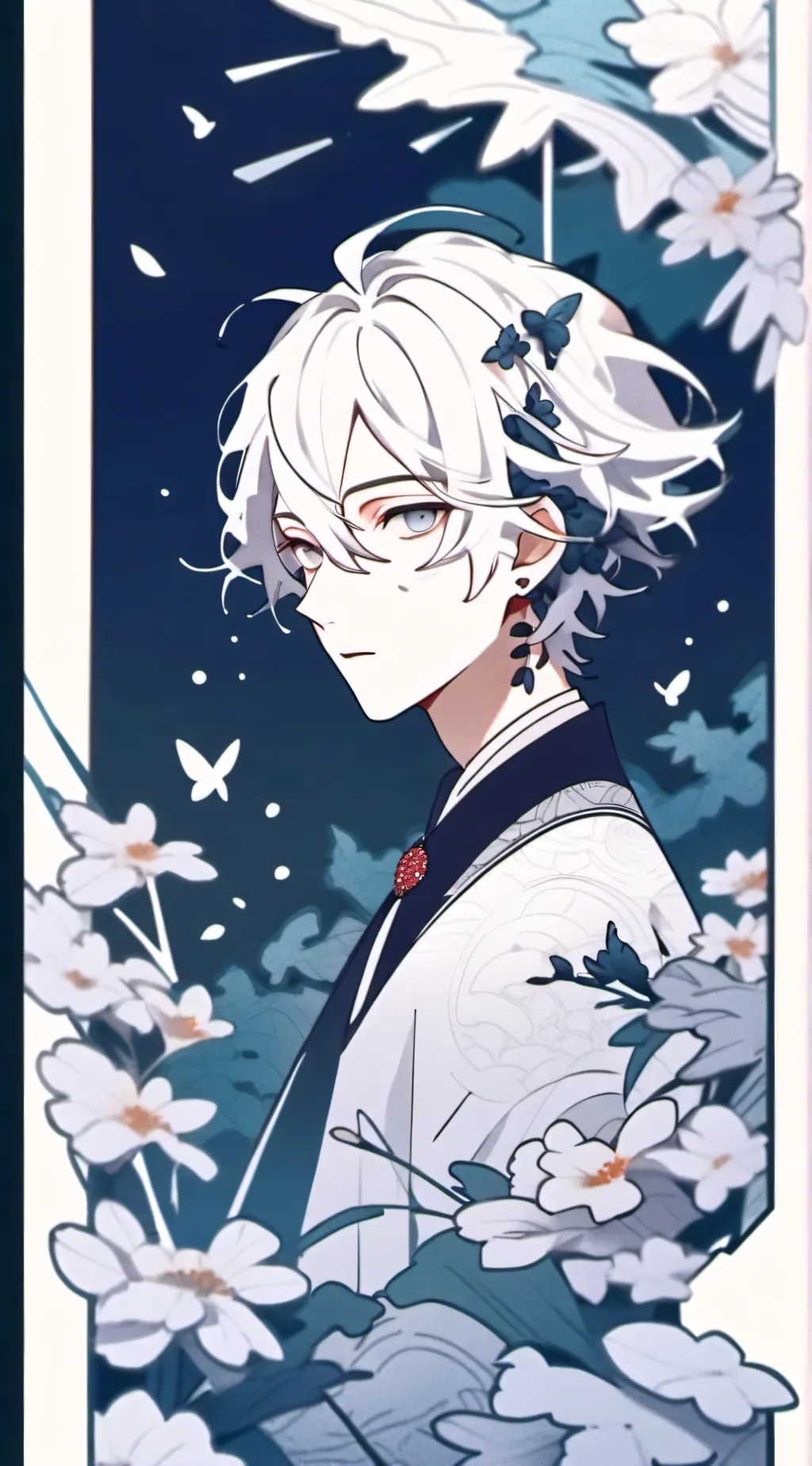 ai character: snake background