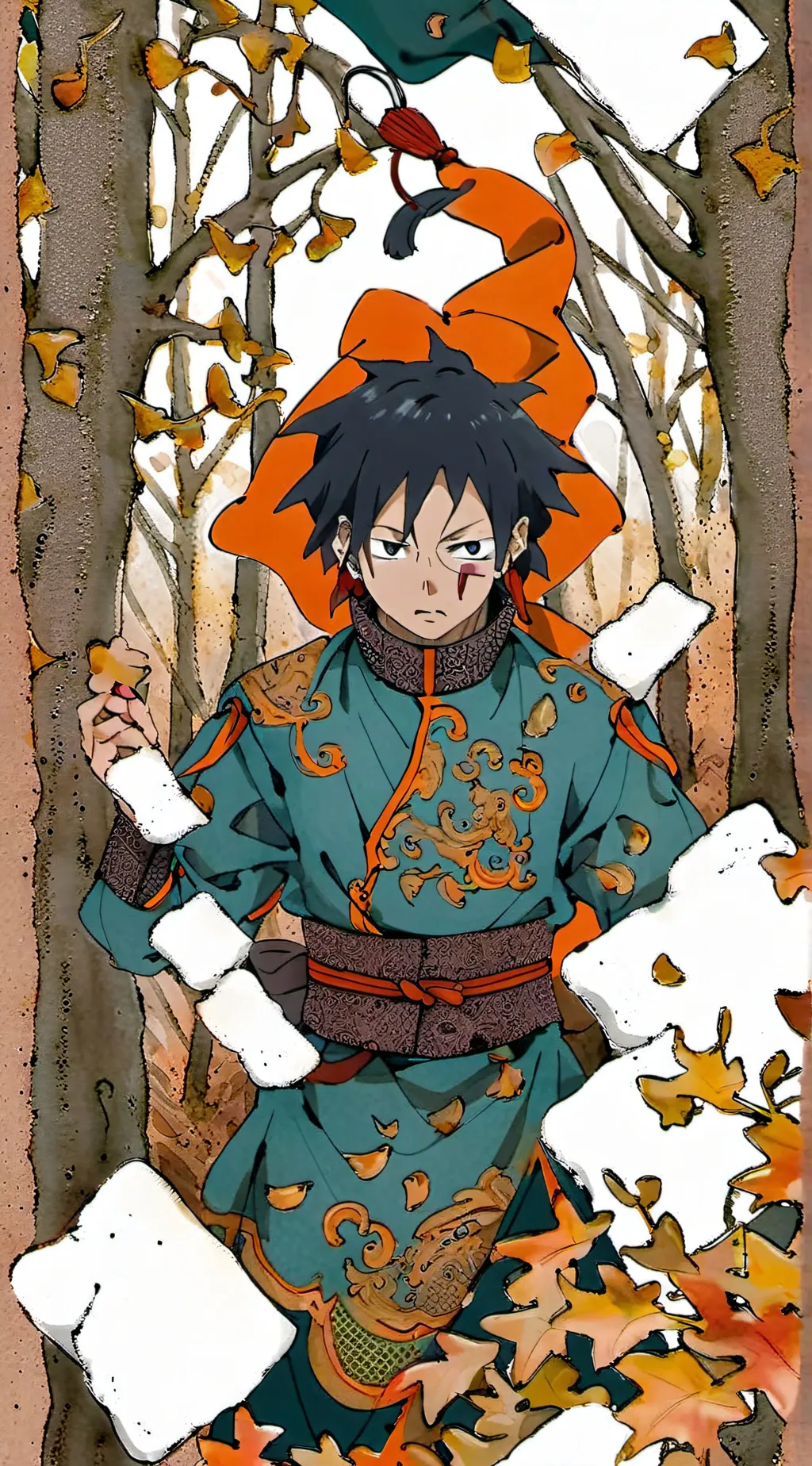 ai character: megumi background