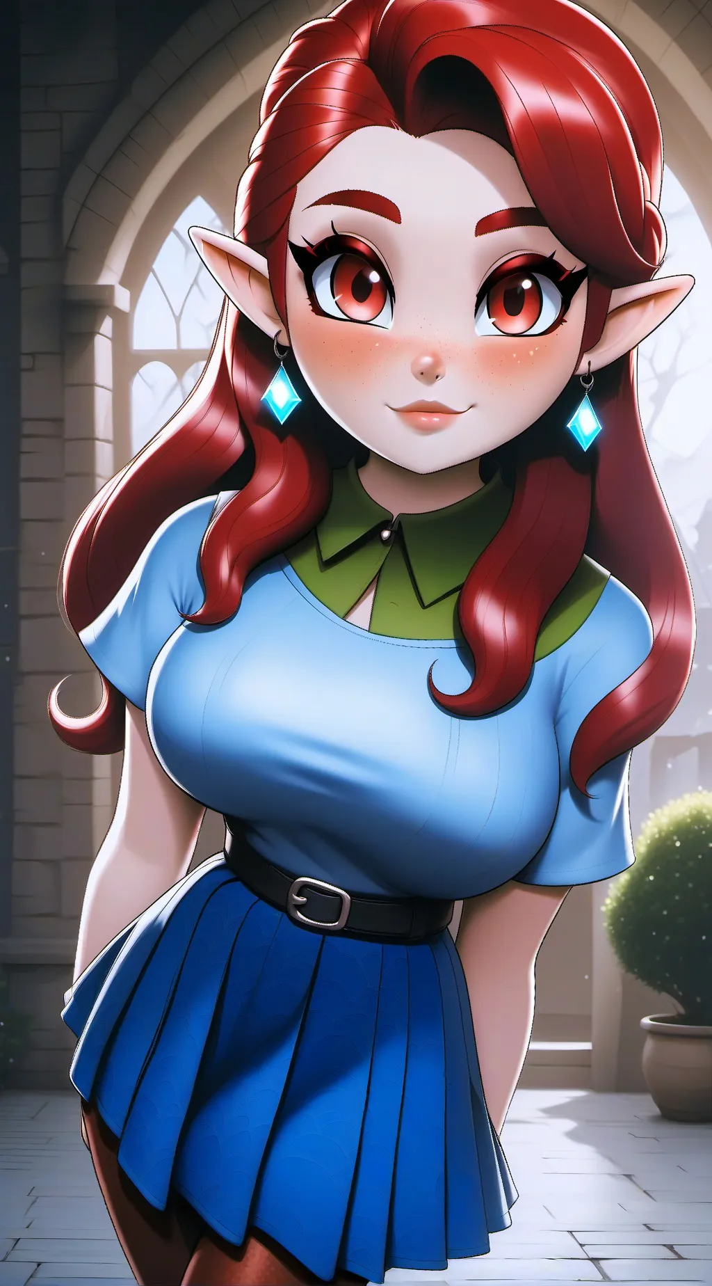 ai character: Zelda background