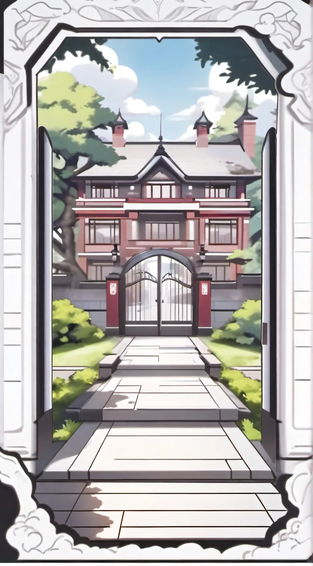 ai character: Ghost in toilet  background