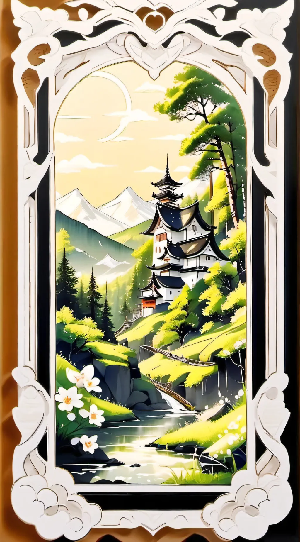 ai character: AAAA background