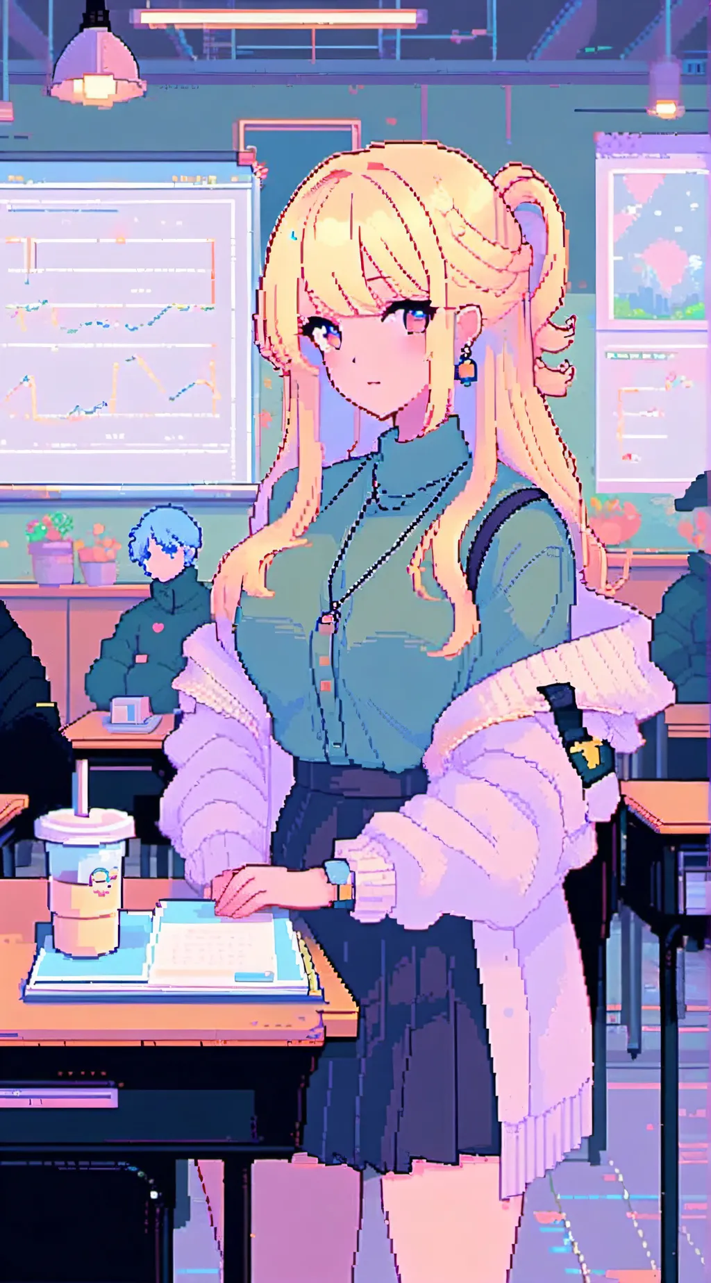 ai character: leela background