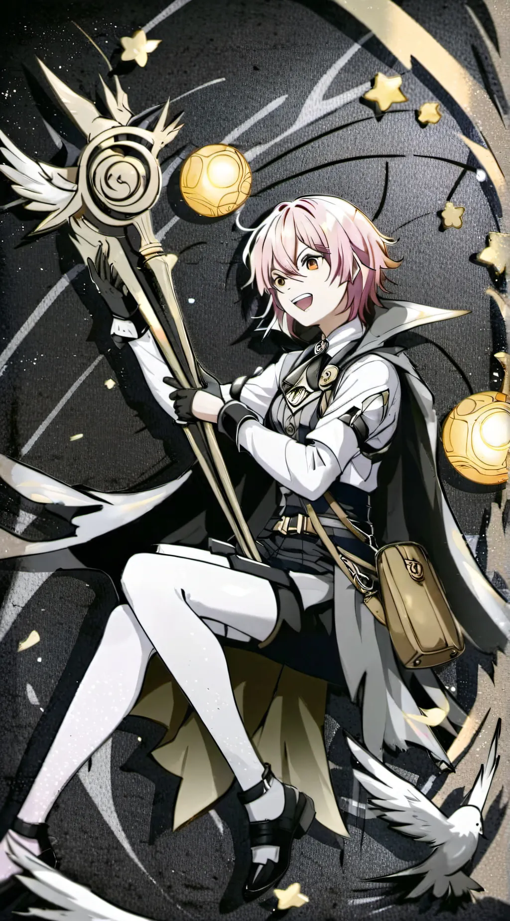 ai character: tsukasa tenma  background