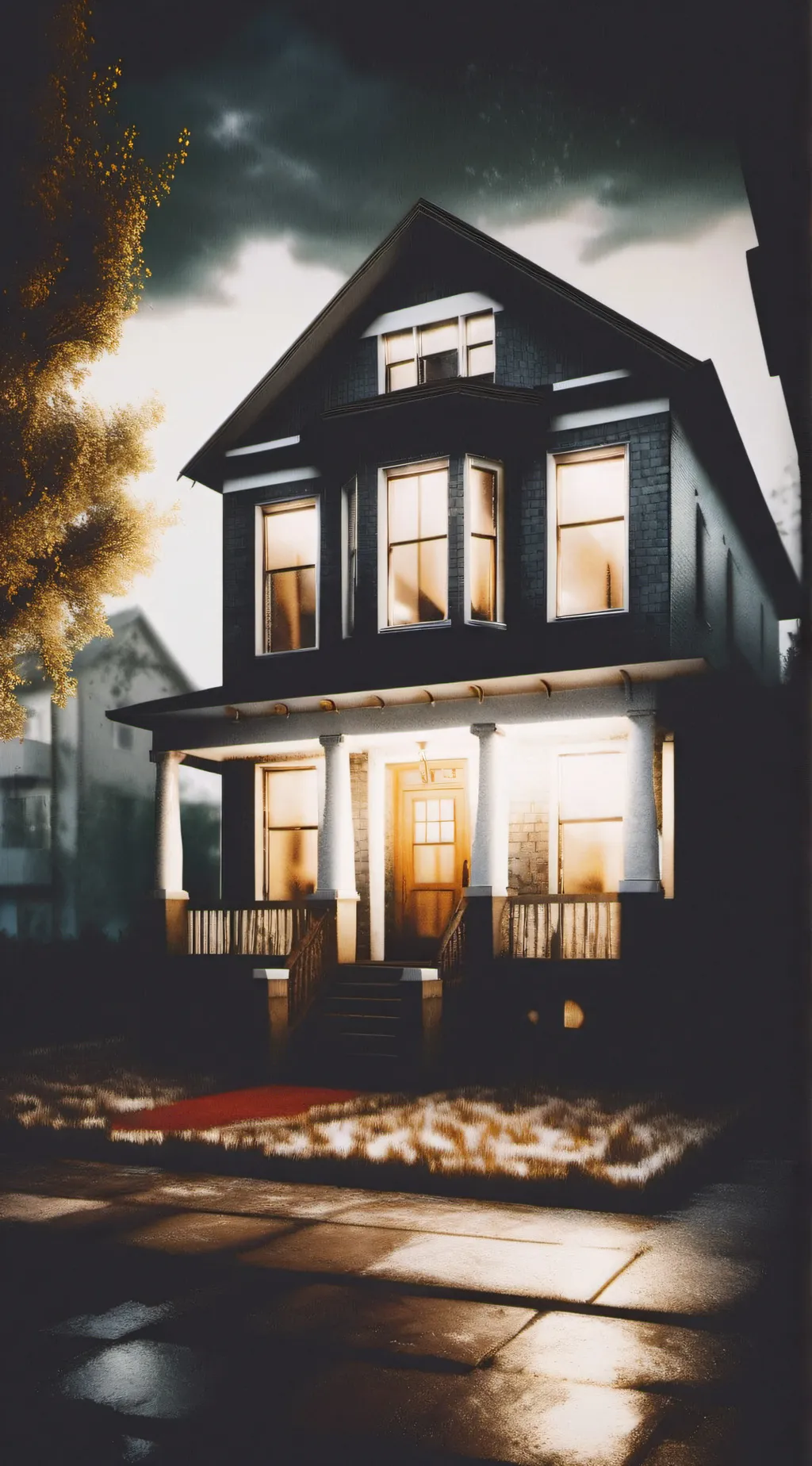 ai character: sleepover lockover background