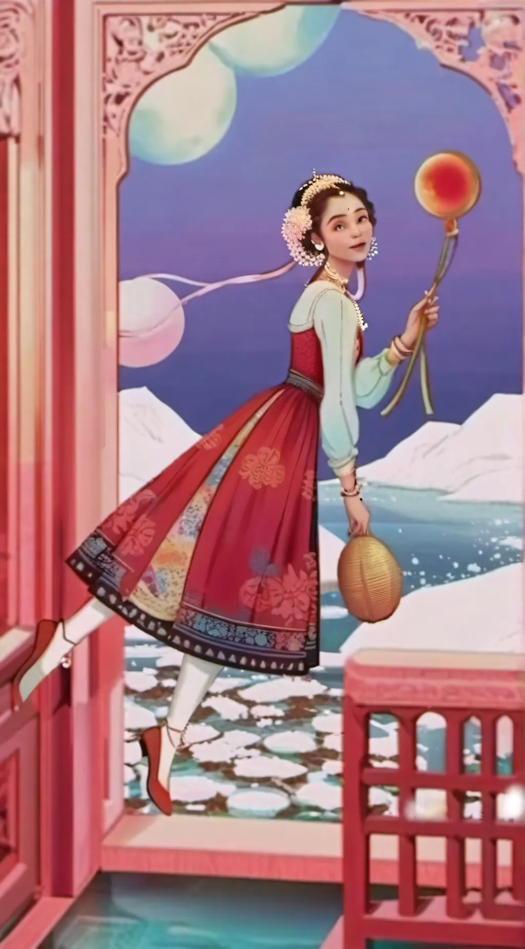 ai character: Team market ￼ background