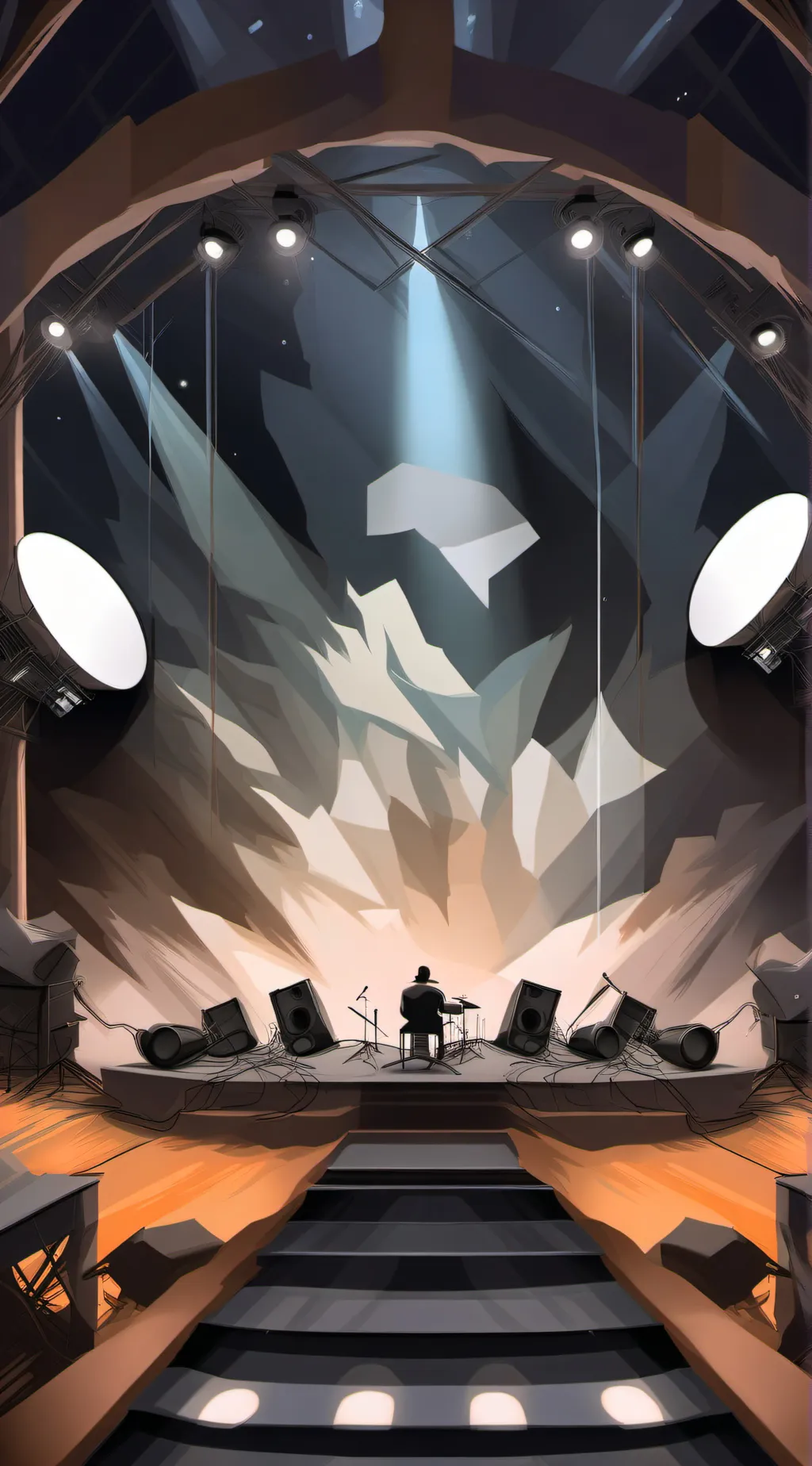 ai character: Alien Stage background