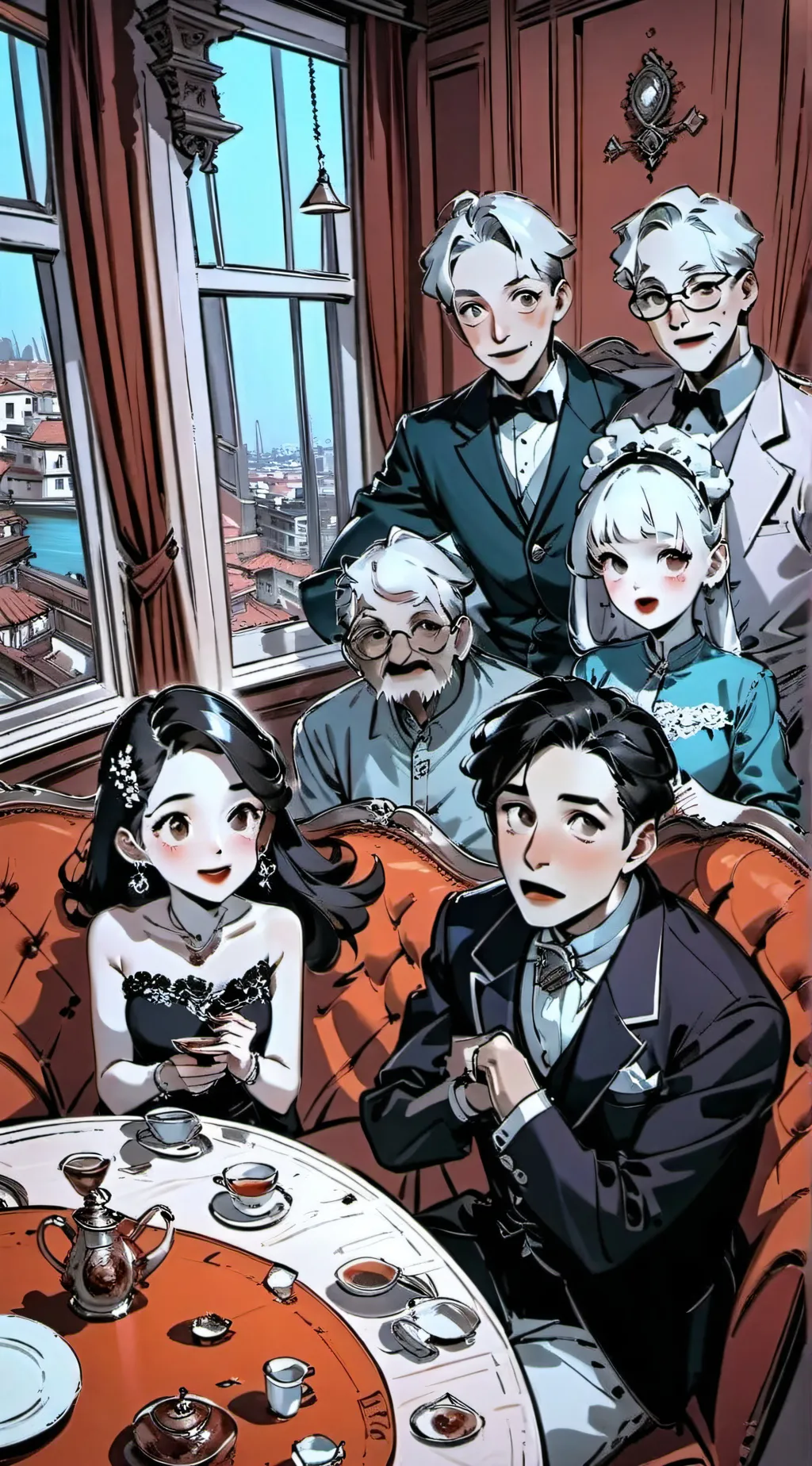 ai character: Olivia background