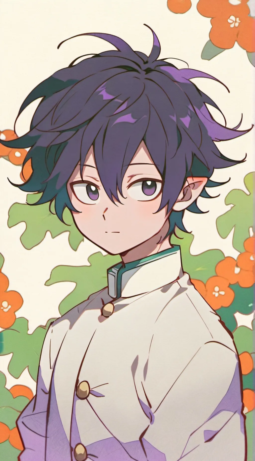 ai character: mha+tamaki amajiki background