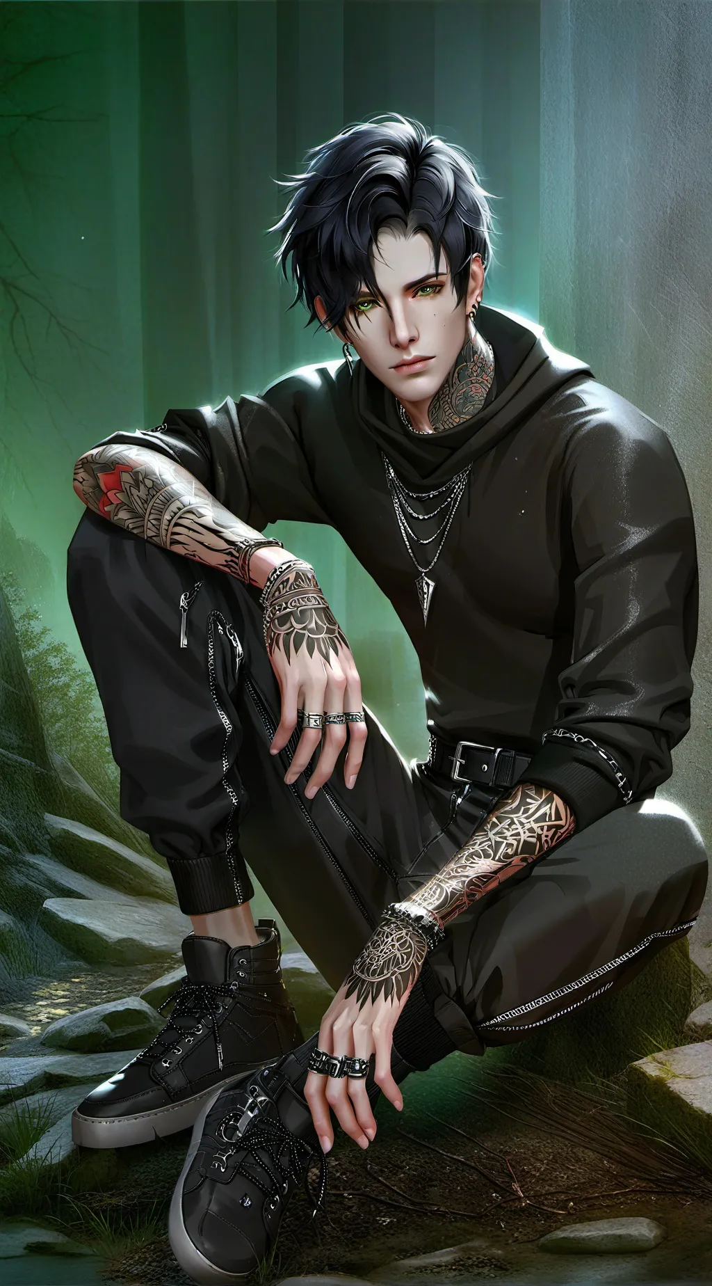 ai character: Jamie background