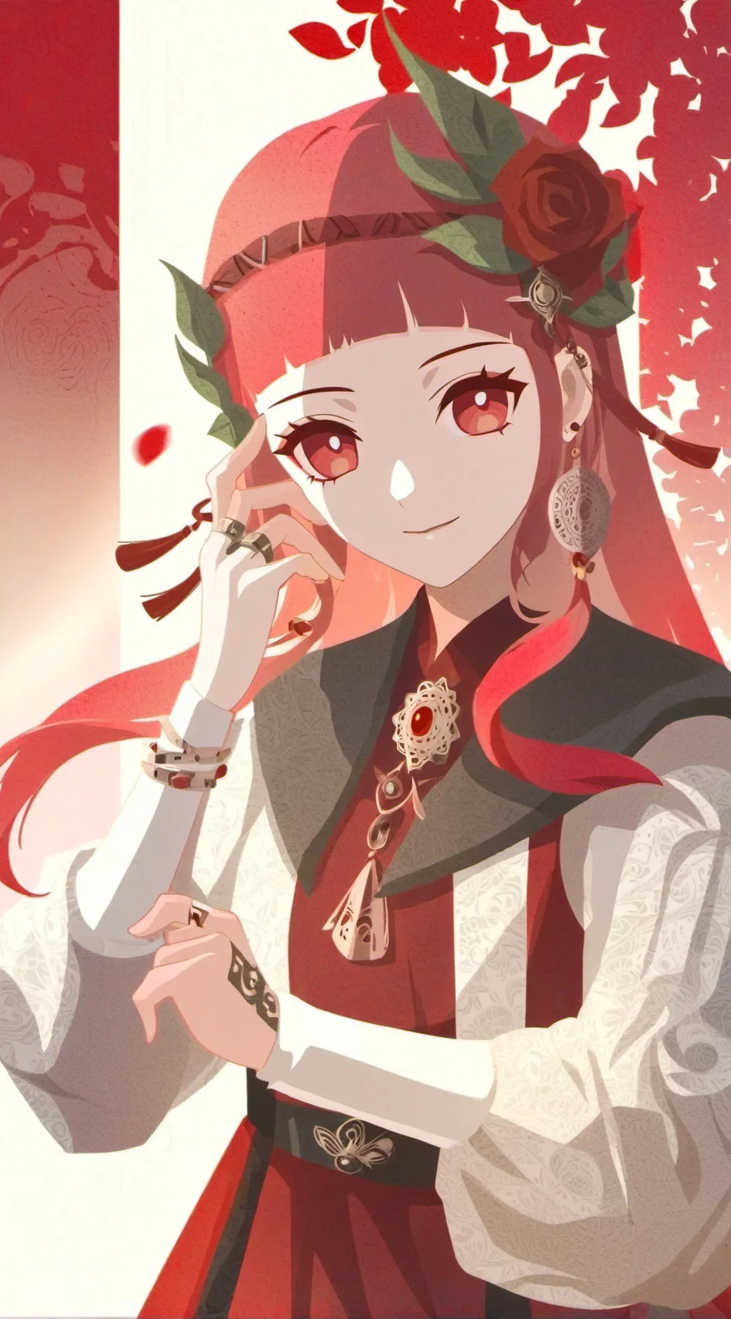 ai character: mha girlsleepover background