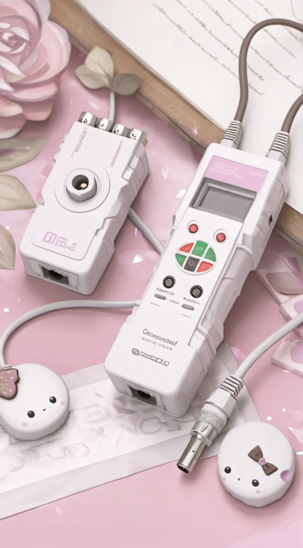 ai character: Network Cable Test background