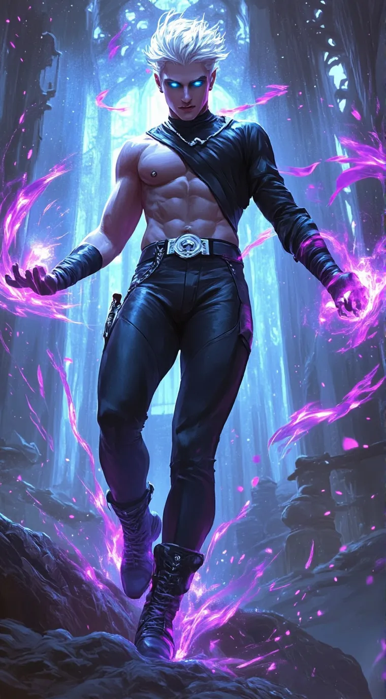 ai character: Ghost background