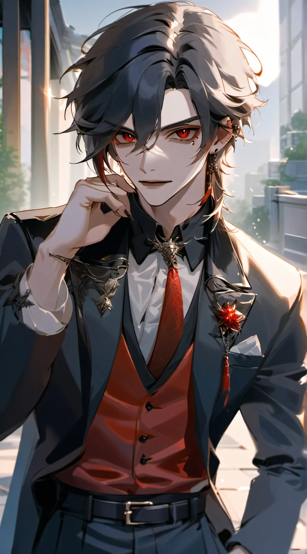 ai character: Sebastian background