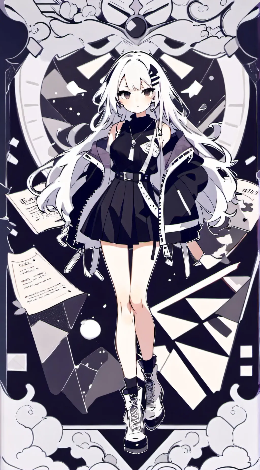 ai character: Lila background