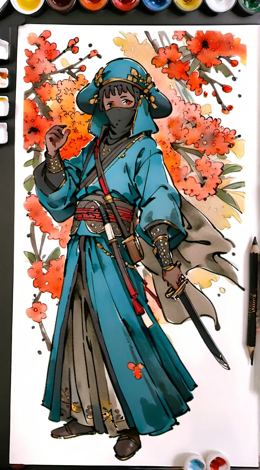 ai character: эдик background