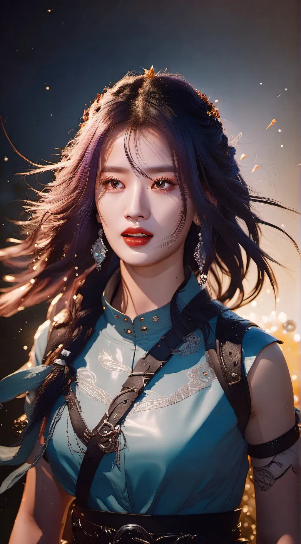 ai character: psycho boss background