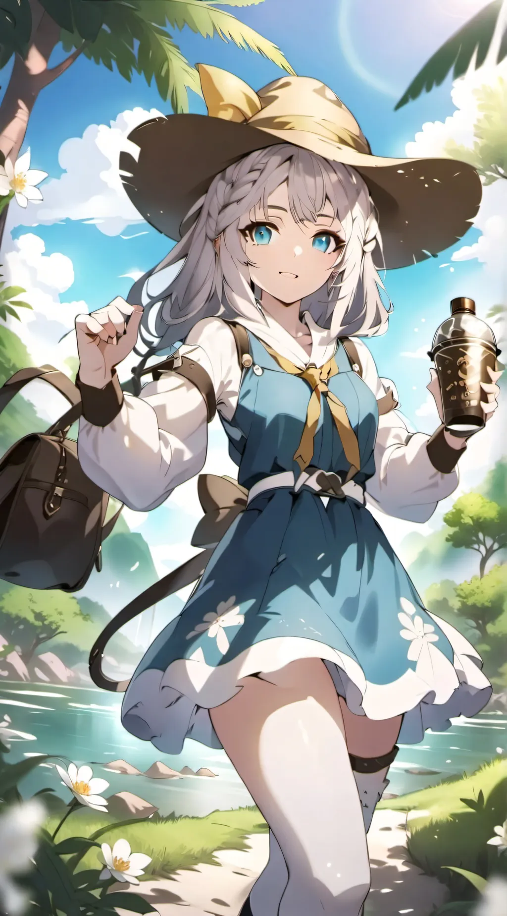 ai character: Im gay background