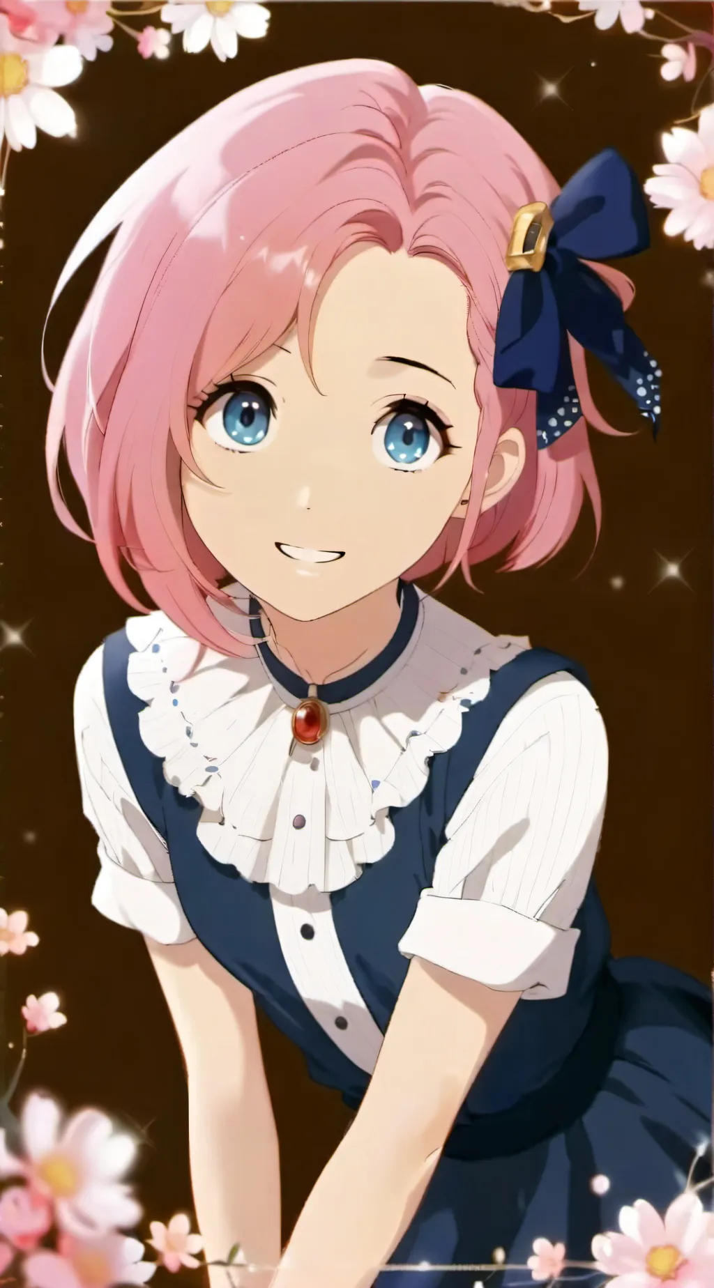 ai character: 白铃￼￼ background