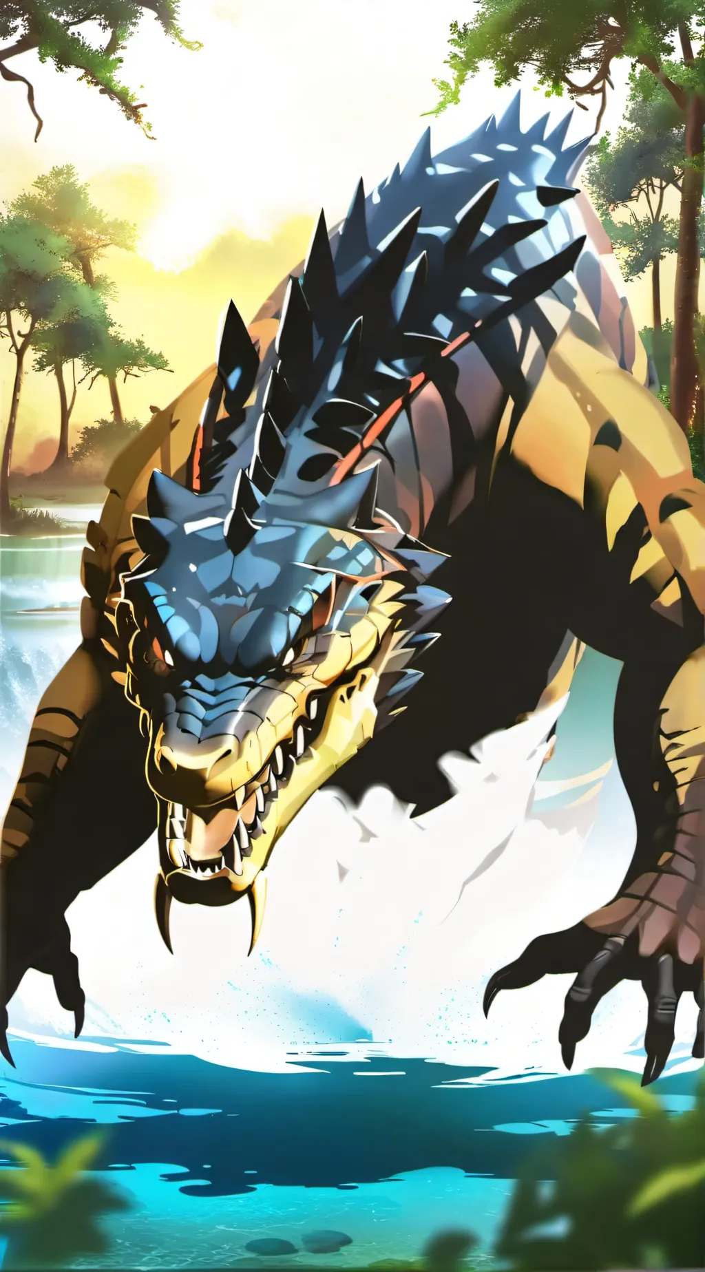 ai character: Aria background