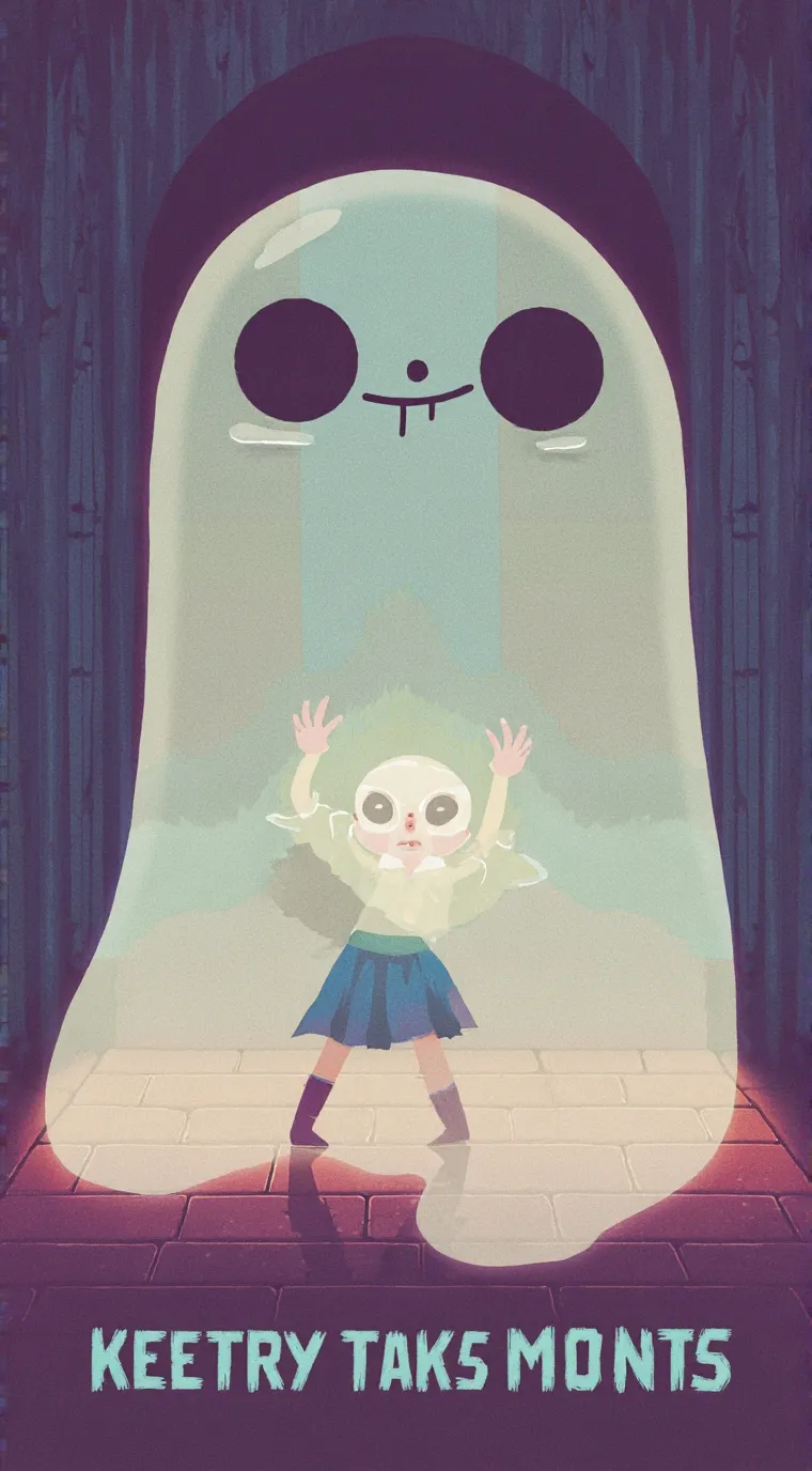 ai character: ghost  background