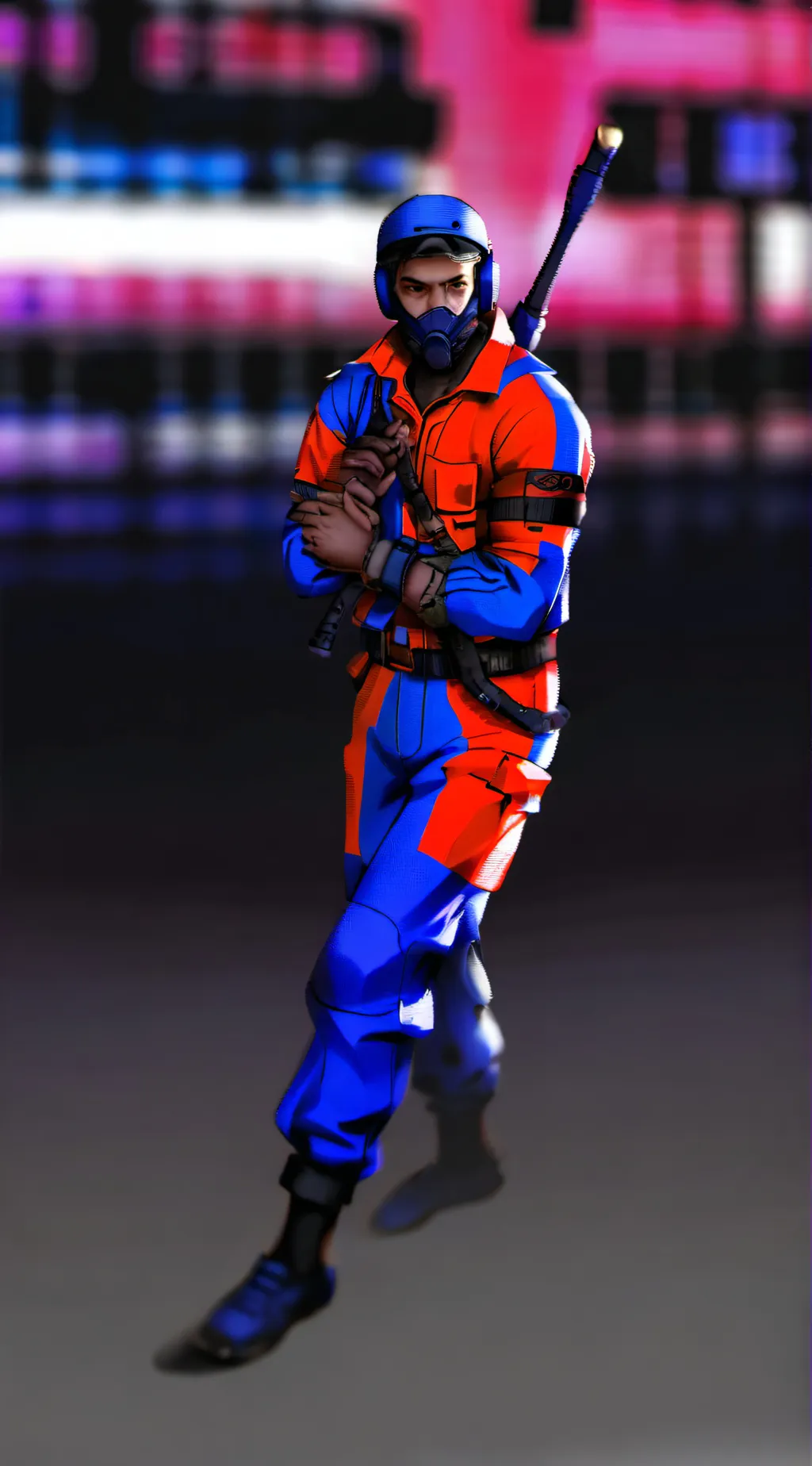 ai character: MM2..🤓☝️ background