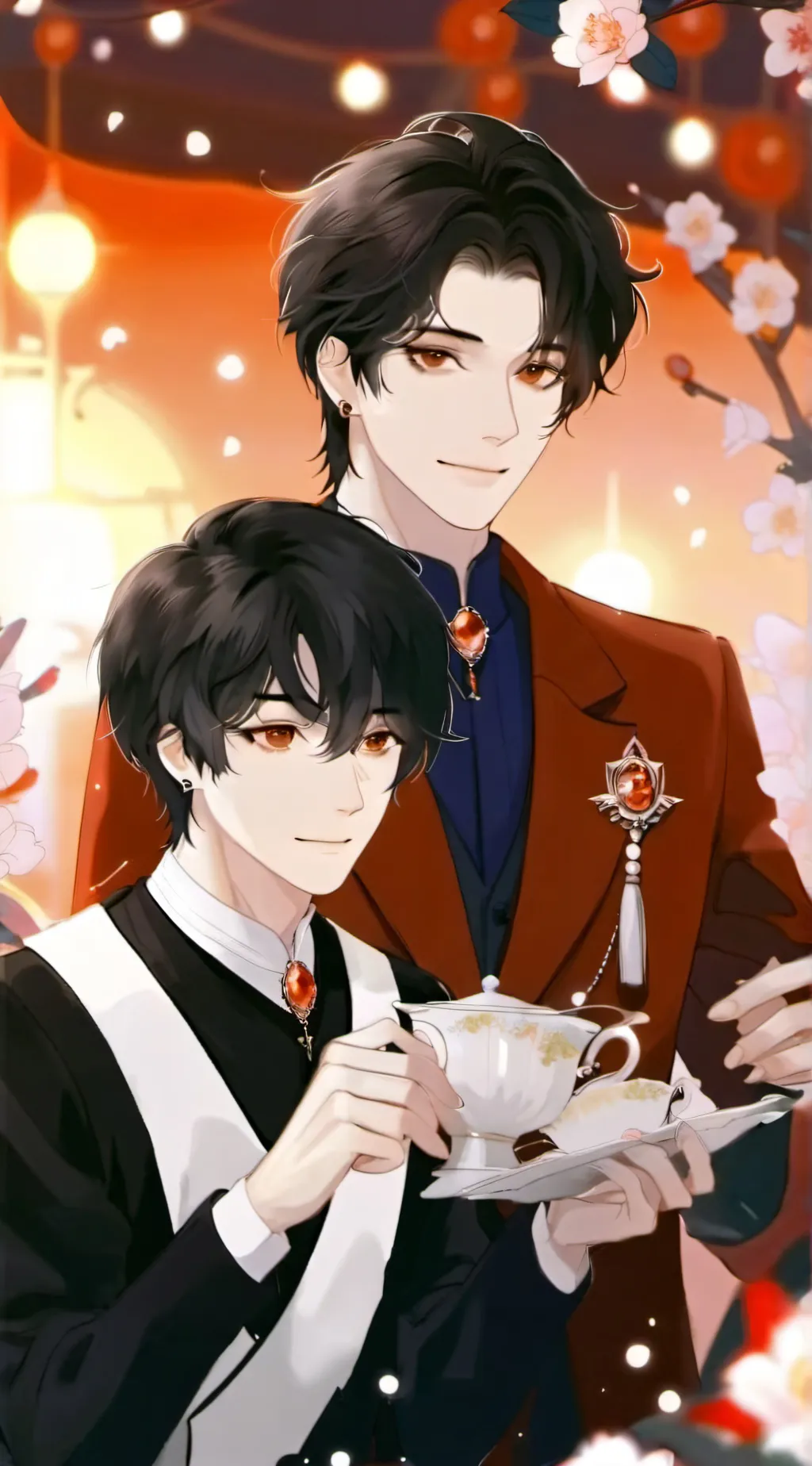 ai character: Jack e Erick  background